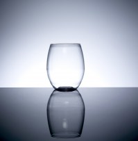 Premium Small Stemless 13oz Wine Glasses Virtually Unbreakable Reusable Polycarbonate